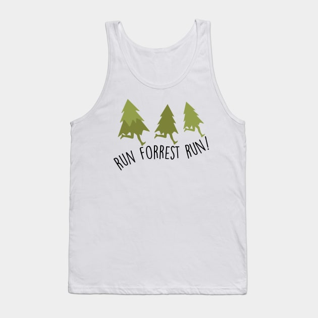 Run Forrest Run Tank Top by mariansar